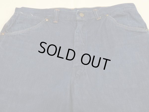 画像4: 60s JC Penney BIG MAC DENIM PAINTER WORK PANTS (4)