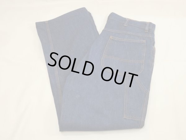 画像3: 60s JC Penney BIG MAC DENIM PAINTER WORK PANTS (3)