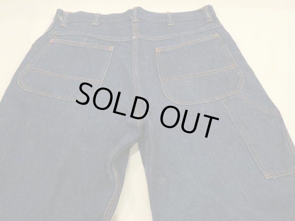 画像9: 60s JC Penney BIG MAC DENIM PAINTER WORK PANTS (9)