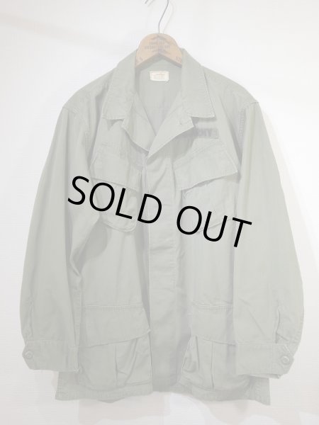 画像1: 60's ’69 US ARMY RIP STOP JUNGLE FATIGUE JACKET 4th TYPE M-R (1)