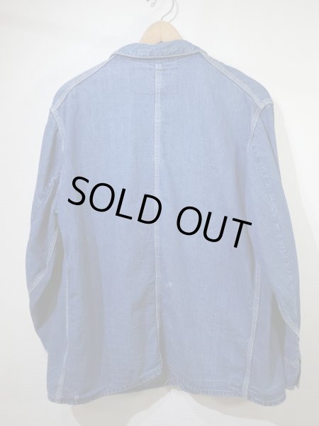 50〜60's LIBERTY OVERALLS DENIM CHORE JACKET COVERALL - RICUR