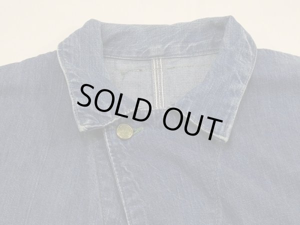 画像4: 50〜60's LIBERTY OVERALLS DENIM CHORE JACKET COVERALL (4)