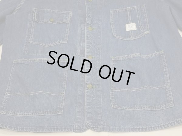 画像6: 50〜60's LIBERTY OVERALLS DENIM CHORE JACKET COVERALL (6)