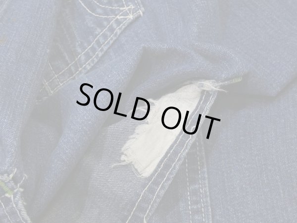 画像9: 50〜60's LIBERTY OVERALLS DENIM CHORE JACKET COVERALL (9)