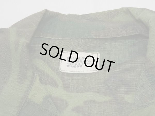 画像3: 60’s US ARMY ERDL GREEN LEAF CAMO JUNGLE FATIGUE JACKET 5th TYPE (3)