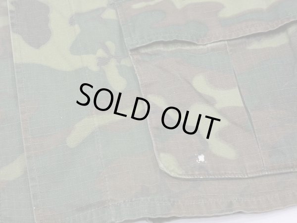画像6: 60’s US ARMY ERDL GREEN LEAF CAMO JUNGLE FATIGUE JACKET 5th TYPE (6)