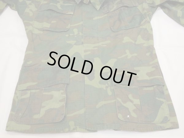 画像5: 60’s US ARMY ERDL GREEN LEAF CAMO JUNGLE FATIGUE JACKET 5th TYPE (5)