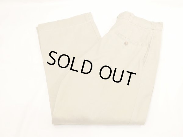 画像3: 50's US ARMY COTTON KHAKI SHADE NO1 CHINO TROUSERS PANTS (3)