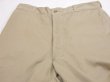 画像4: 50's US ARMY COTTON KHAKI SHADE NO1 CHINO TROUSERS PANTS (4)