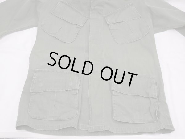 画像5: 60's '68 US ARMY RIP STOP JUNGLE FATIGUE JACKET 4th TYPE S-R (5)