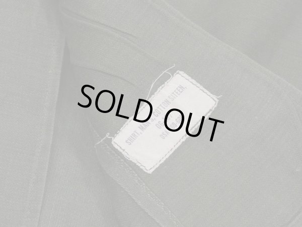 画像6: 60s '65 US ARMY OG-107 COTTON SATEEN UTILITY SHIRT 4th TYPE FULL PATCH (6)