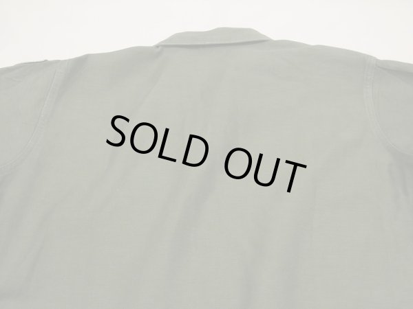 画像9: 60s '65 US ARMY OG-107 COTTON SATEEN UTILITY SHIRT 4th TYPE FULL PATCH (9)