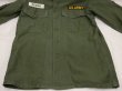 画像5: 60s '65 US ARMY OG-107 COTTON SATEEN UTILITY SHIRT 4th TYPE FULL PATCH (5)
