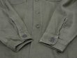 画像8: 60s '65 US ARMY OG-107 COTTON SATEEN UTILITY SHIRT 4th TYPE FULL PATCH (8)