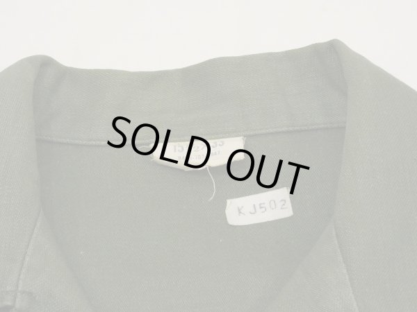 画像3: 60s '65 US ARMY OG-107 COTTON SATEEN UTILITY SHIRT 4th TYPE FULL PATCH (3)