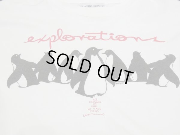画像5: 90's ONEITA Explorations PRISOC PENGUIN PRINT LONG SLEEVE T-SHIRT MADE IN USA (5)