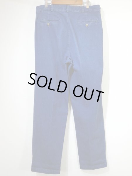 画像2: 80's Hunt Club DENIM TROUSERS PANTS SLACKS MADE IN USA (2)