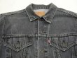 画像4: 80's Levi's 70506-0259 YARN DYED BLACK DENIM JACKET GJ MADE IN USA (4)