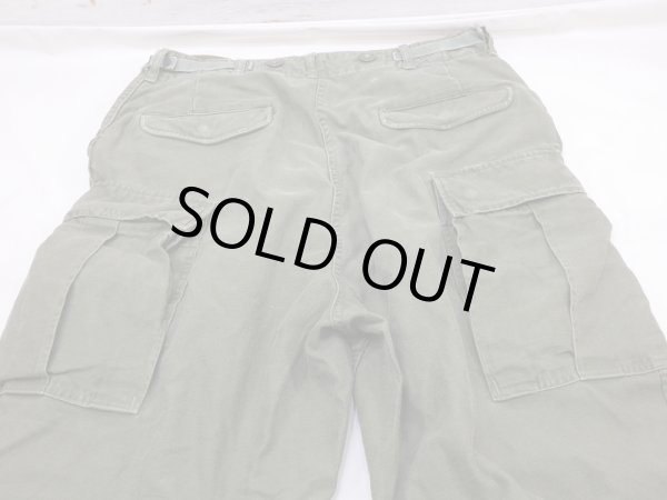 画像13: 50's US ARMY M-51 COTTON SATEEN OG-107 FIELD TROUSERS PANTS TYPE2 S-R (13)