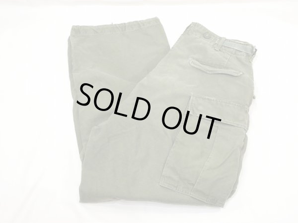 画像3: 50's US ARMY M-51 COTTON SATEEN OG-107 FIELD TROUSERS PANTS TYPE2 S-R (3)
