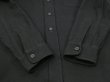画像9: 40s US COAST GUARD USCG SINGLE POCKET CPO BLUE FLANNEL SHIRT (9)