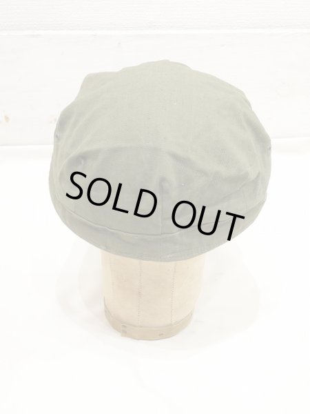 画像4: 50's US ARMY OD-7 HBT UTILITY CAP 7 1/2 DEAD STOCK  (4)