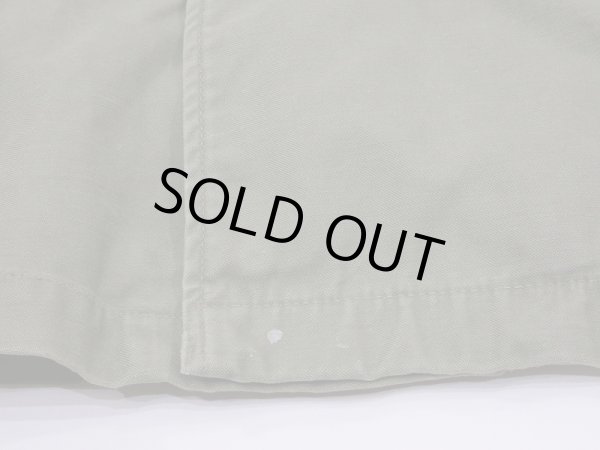 画像9: 60s US ARMY M-65 COTTON SATEEN OG-107 FIELD JACKET 1ST TYPE ALUMINUM ZIPPER S-S? (9)
