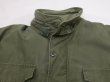 画像3: 60s US ARMY M-65 COTTON SATEEN OG-107 FIELD JACKET 1ST TYPE ALUMINUM ZIPPER S-S? (3)