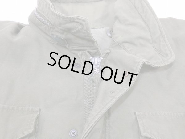 画像5: 60s US ARMY M-65 COTTON SATEEN OG-107 FIELD JACKET 1ST TYPE ALUMINUM ZIPPER S-S? (5)