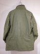 画像2: 60s US ARMY M-65 COTTON SATEEN OG-107 FIELD JACKET 1ST TYPE ALUMINUM ZIPPER S-S? (2)