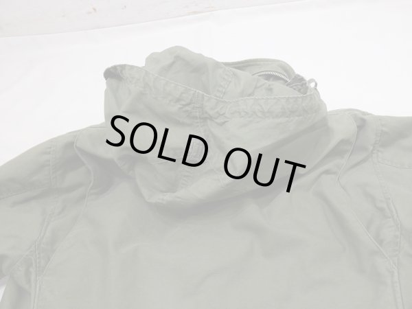 画像19: 60s US ARMY M-65 COTTON SATEEN OG-107 FIELD JACKET 1ST TYPE ALUMINUM ZIPPER S-S? (19)
