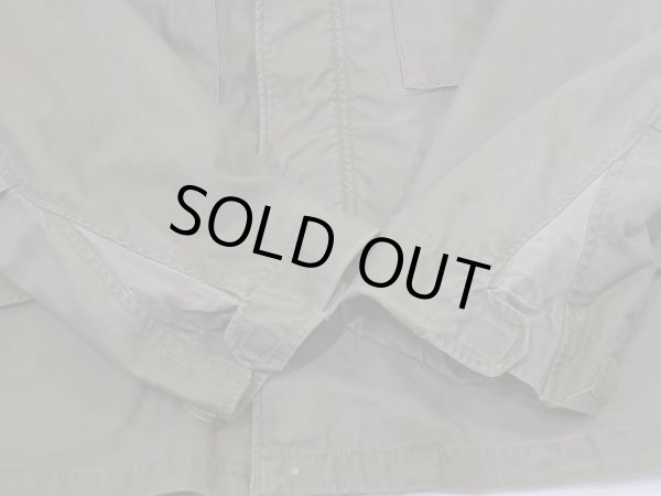 画像11: 60s US ARMY M-65 COTTON SATEEN OG-107 FIELD JACKET 1ST TYPE ALUMINUM ZIPPER S-S? (11)
