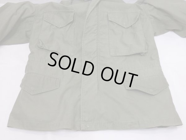 画像7: 60s US ARMY M-65 COTTON SATEEN OG-107 FIELD JACKET 1ST TYPE ALUMINUM ZIPPER S-S? (7)