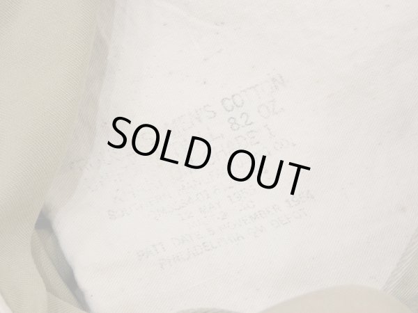 画像7: 50's US ARMY COTTON KHAKI SHADE 1 CHINO TROUSERS PANTS (7)