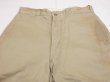 画像4: 50's US ARMY COTTON KHAKI SHADE 1 CHINO TROUSERS PANTS (4)