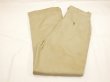 画像3: 50's US ARMY COTTON KHAKI SHADE 1 CHINO TROUSERS PANTS (3)