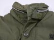 画像4: 60's US ARMY M-65 COTTON SATEEN OG-107 FIELD JACKET 1ST TYPE ALUMINUM ZIPPER XS-R (4)