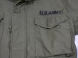 画像6: 60's US ARMY M-65 COTTON SATEEN OG-107 FIELD JACKET 1ST TYPE ALUMINUM ZIPPER XS-R (6)