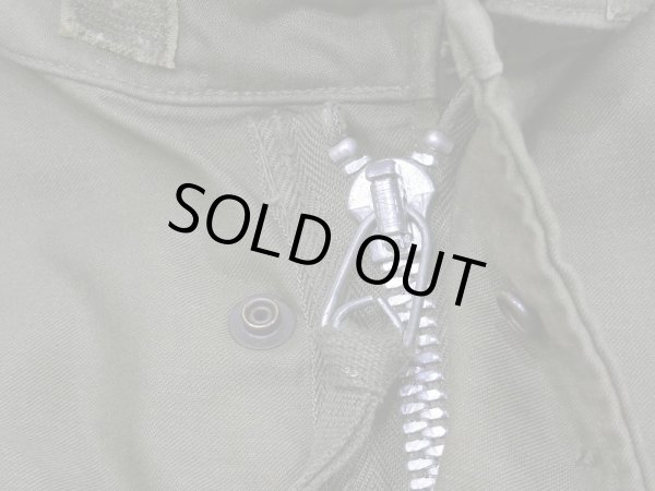 画像5: 60's US ARMY M-65 COTTON SATEEN OG-107 FIELD JACKET 1ST TYPE ALUMINUM ZIPPER XS-R (5)