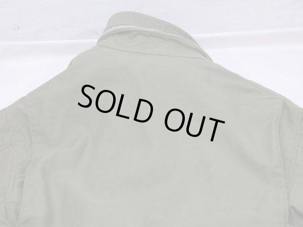 画像13: 60's US ARMY M-65 COTTON SATEEN OG-107 FIELD JACKET 1ST TYPE ALUMINUM ZIPPER XS-R (13)