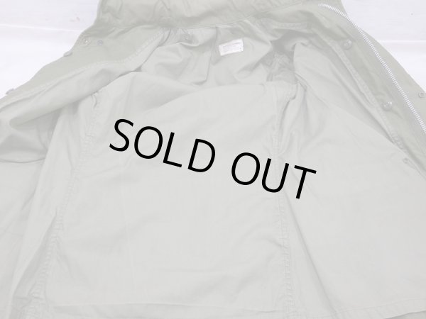 画像11: 60's US ARMY M-65 COTTON SATEEN OG-107 FIELD JACKET 1ST TYPE ALUMINUM ZIPPER XS-R (11)