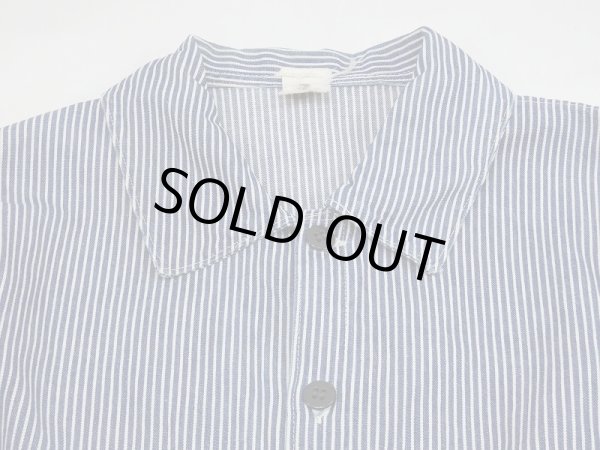 画像4: 30〜40's W.P.A HICKORY STRIPE CHORE JACKET COVERALL (4)