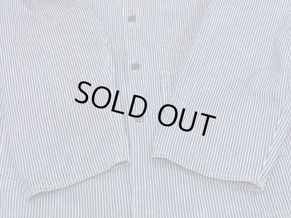 画像10: 30〜40's W.P.A HICKORY STRIPE CHORE JACKET COVERALL (10)