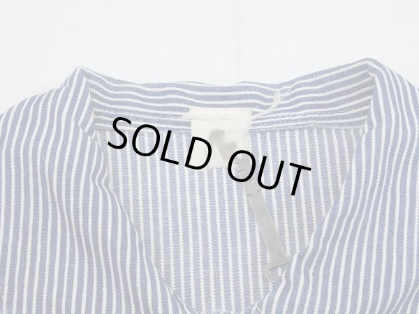 画像3: 30〜40's W.P.A HICKORY STRIPE CHORE JACKET COVERALL (3)