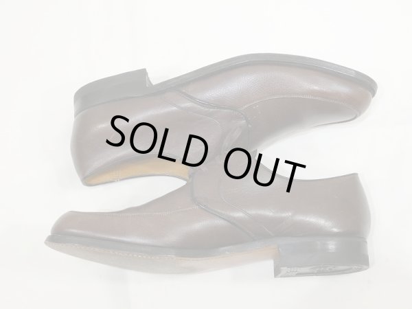 画像6: 70's The FLORSHEIM Shoe THE LAUREL U-TIP DRESS LEATHER SHOES (6)