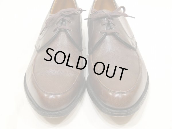 画像7: 70's The FLORSHEIM Shoe THE LAUREL U-TIP DRESS LEATHER SHOES (7)