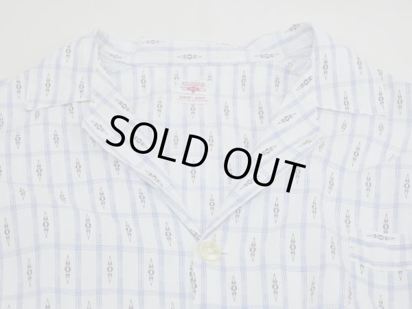 画像4: 50's REIS DRIP-DRY ALL OVER PATTERN PAJAMA SHIRT (4)