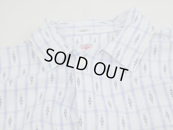 画像5: 50's REIS DRIP-DRY ALL OVER PATTERN PAJAMA SHIRT (5)