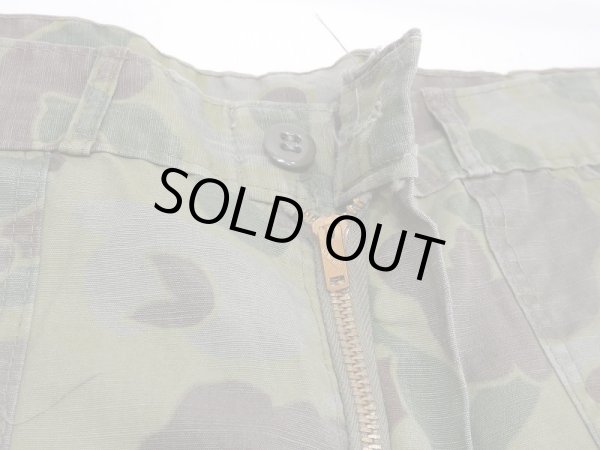 画像5: 60s CAMO RIP STOP DUCK HUNTER FROG SKIN BAKER PANTS (5)