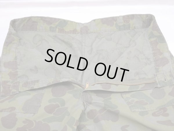 画像6: 60s CAMO RIP STOP DUCK HUNTER FROG SKIN BAKER PANTS (6)